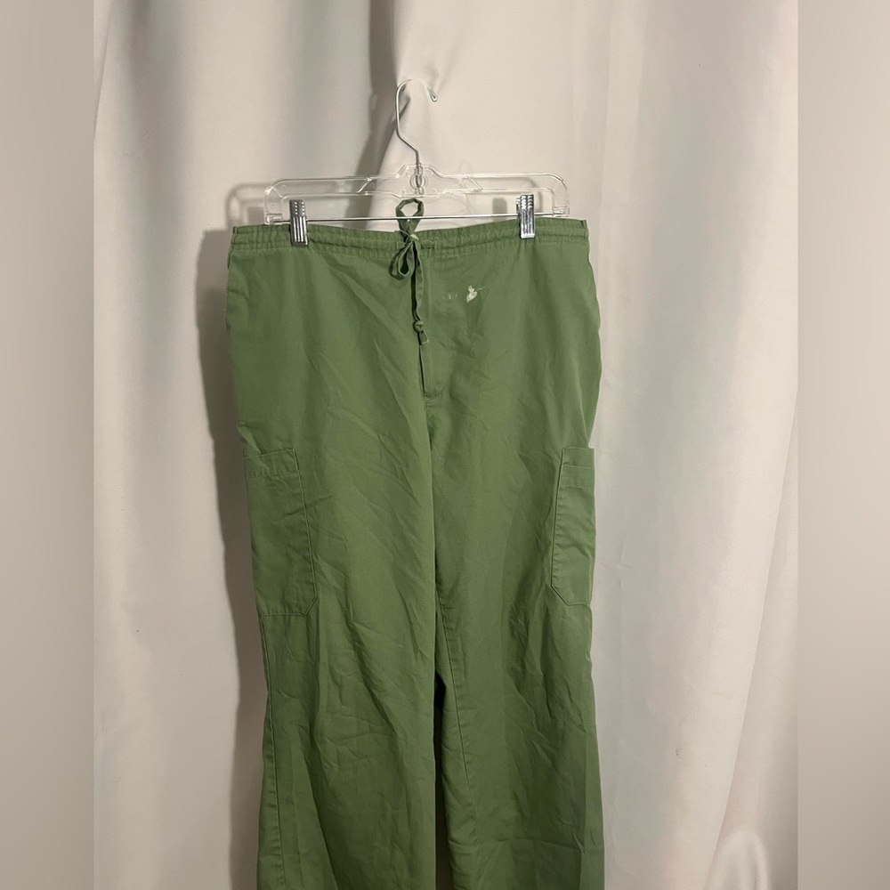 VINTAGE DICKIES GREEN PAINTERS PANTS